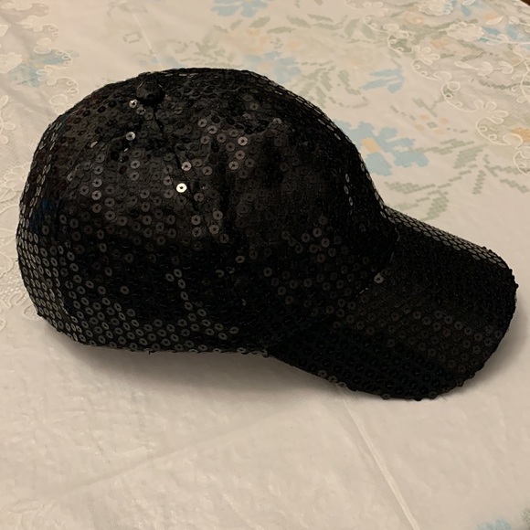 Gazzaz Black Sequin Cap - Picture 11 of 17